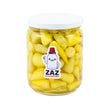 Hot Yellow Pickled Peppers  (16 oz)